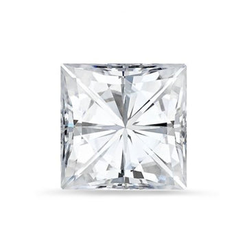 Princess Cut White Cubic Zirconia Loose Gemstones